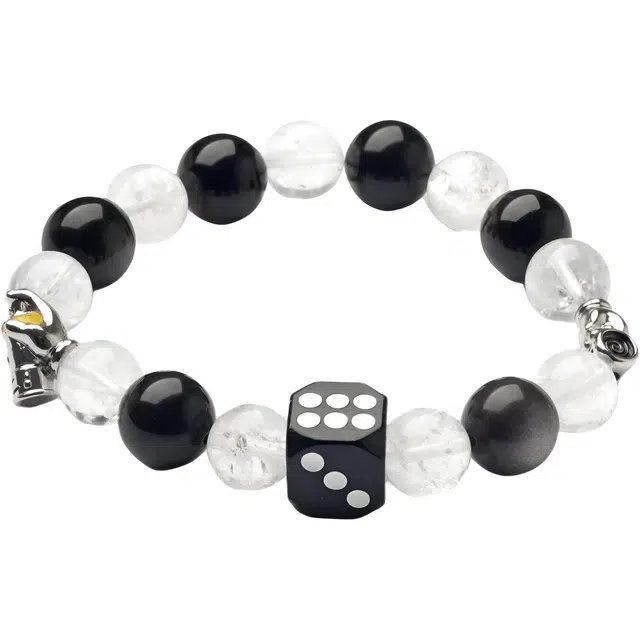 EVAE+MOB Obsidian Bracelet
