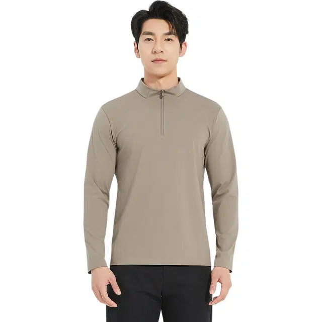 利郎 功能商旅纯色半高领商务通勤秋季卫衣 男款