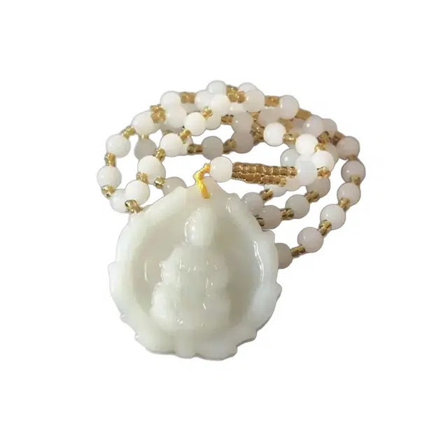 琢玉居 莲花观音 新中式如意莲花#好运 琉璃 吊坠 女款