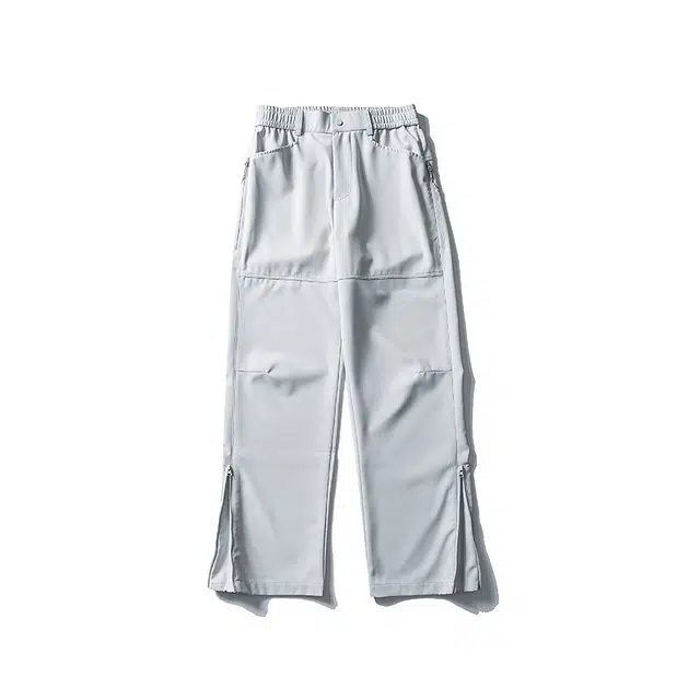 海尔斯 潮流防泼水弹力透气直筒休闲裤 男款