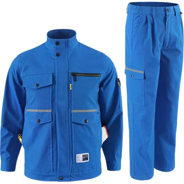 邦固依品 春秋季工作服耐磨耐脏工地劳保服弹力防静电高端工装套装 男女同款