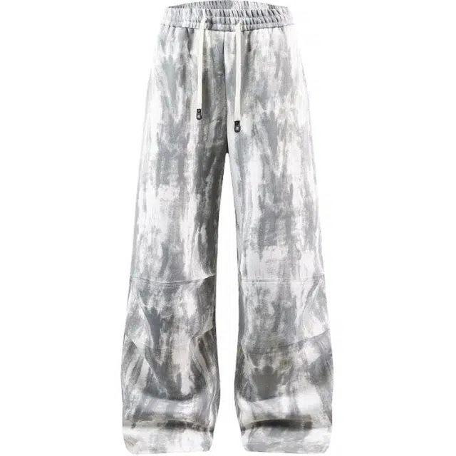 海尔斯 美式扎染直筒时尚百搭简约休闲裤 男款