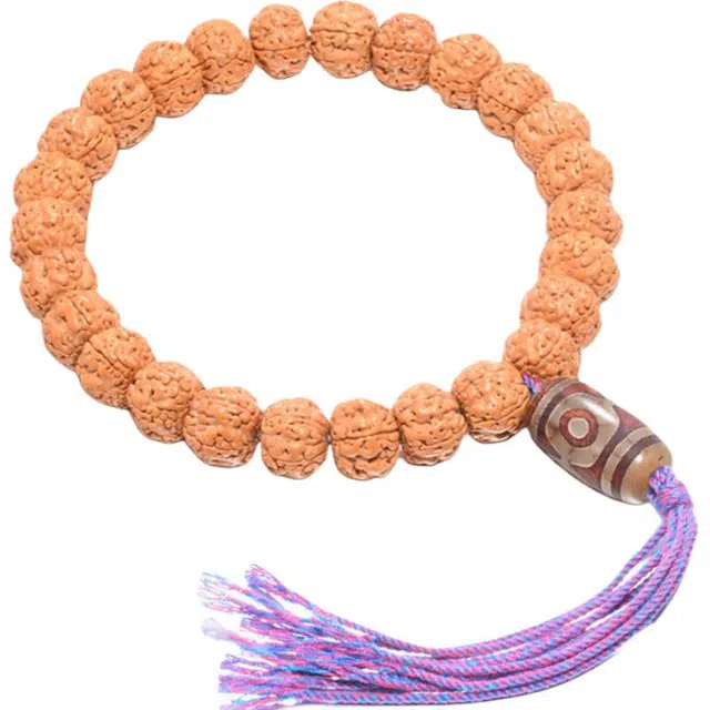 凯真 国潮藏式收藏级精工切割高密度爆肉单圈手持文玩可盘玩 金刚菩提 珠串 男女同款情侣款