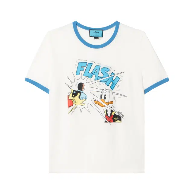 Gucci Ivory Donald Duck T-Shirt