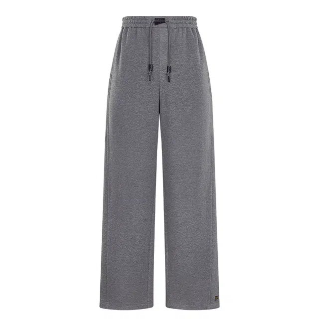 高梵 秋冬纯色通勤风收腰自然腰软糯气质阔腿直筒显高显瘦百搭休闲裤 女款