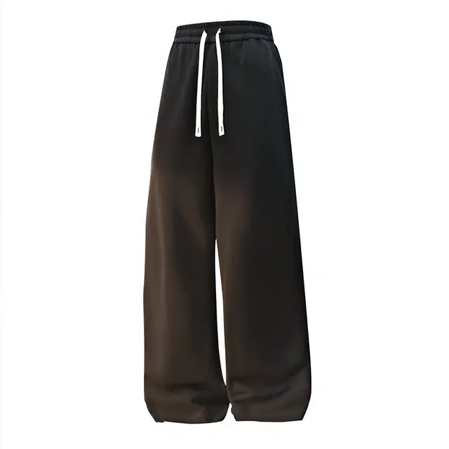 海尔斯 阔腿拖地舒适潮流运动透气休闲裤 男款