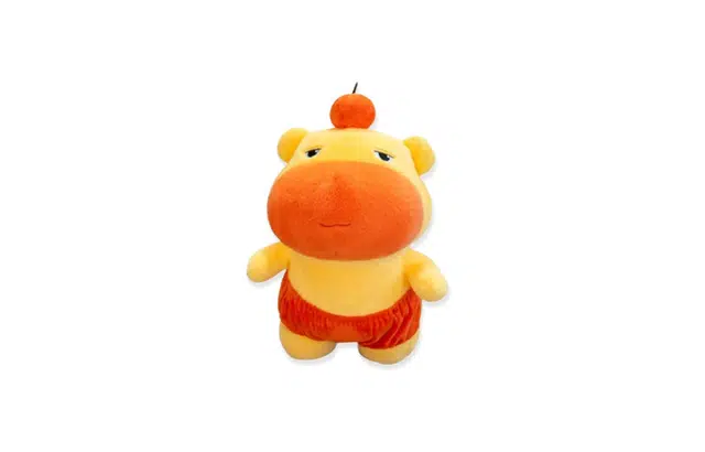 尚银福 可爱水豚噜噜 甜美可爱公主风萌趣卡通 夏日创意搭配出行日常百搭少女心 毛绒 挂件 男女同款情侣款