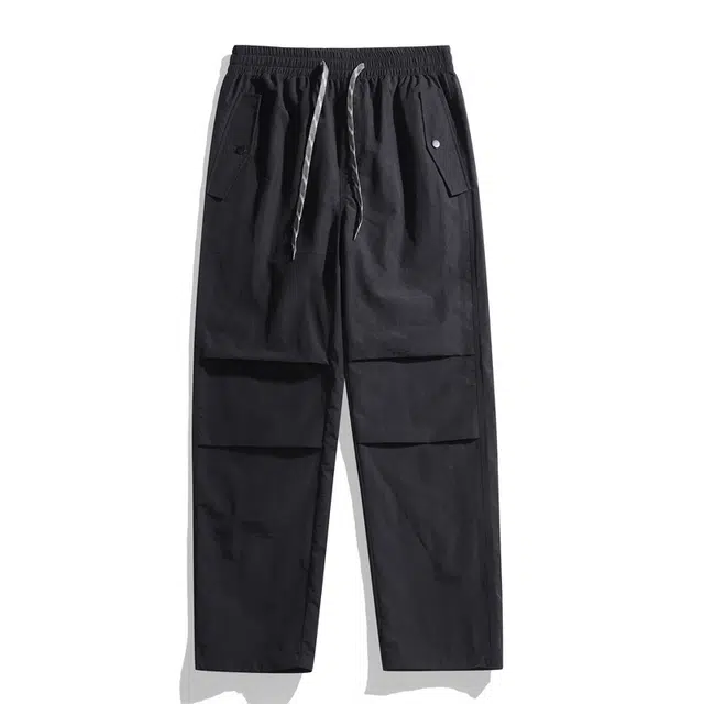 海尔斯 简约舒适百搭户外运动系带休闲裤 男款