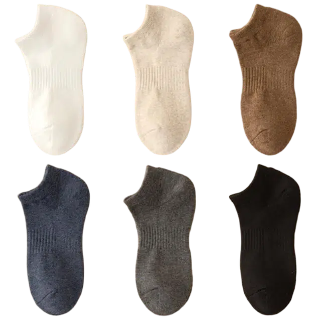 潞优野 轻奢高端纯棉袜子女性加厚加绒毛巾底春秋季短筒袜全棉运动透气低帮袜短袜 女款