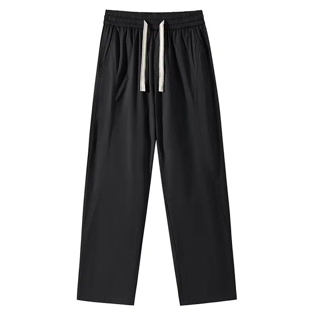 海尔斯 垂感百搭直筒宽松休闲裤 男款