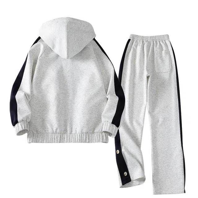 马员外 秋季百搭港风夹克外套休闲运动套装 男款