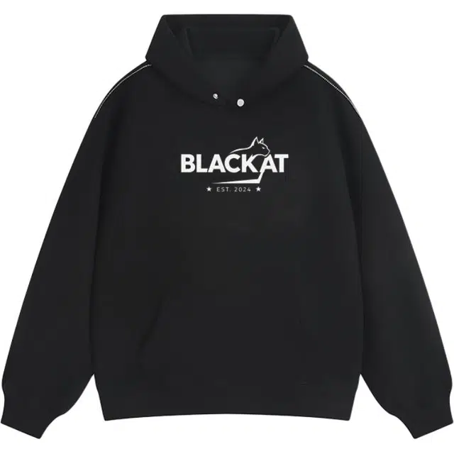 BLACK AT logooversize