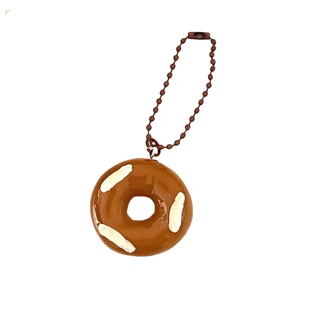 心水好物 仿真食玩面包心甜美百搭挂 树脂 挂件 男女同款情侣款