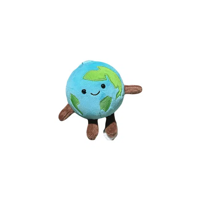 心水好物 小小蓝星创意书包 短毛绒 挂件 男女同款情侣款