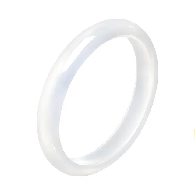 镯钰瑭 白月光 荔枝冻 新中式 国潮清冷感 小众轻奢高级感水润显白#好运天然 玉髓 玉石手镯 女款