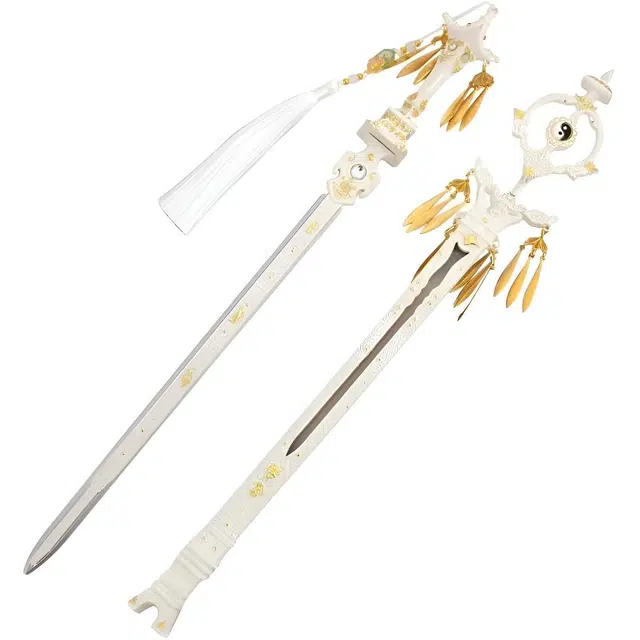 幽幽谷娜娜 炫酷潮流道剑相志剑合金兵器金属武器 其他静态模型