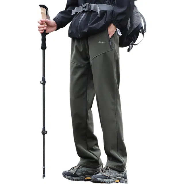 黑恐龙 美式高街潮流字母印花立体纯色中腰系带简约直筒垂感时尚百搭舒适宽松户外工装运动日常通勤长裤休闲裤 男女同款