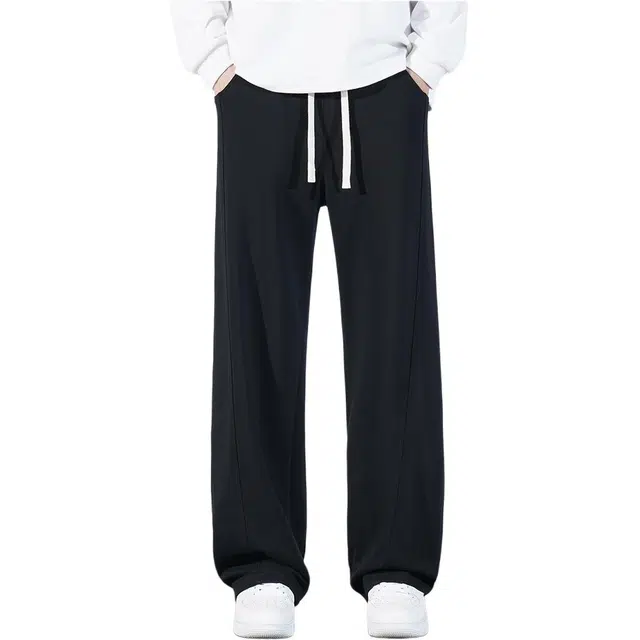 海尔斯 运动时尚百搭舒适直筒宽松休闲裤 男款