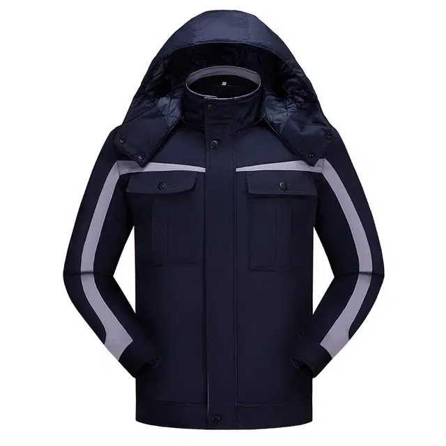 邦固依品 工作服棉衣男冬季加厚加绒汽修劳保套装防寒保暖工厂车间棉袄棉服 男女同款