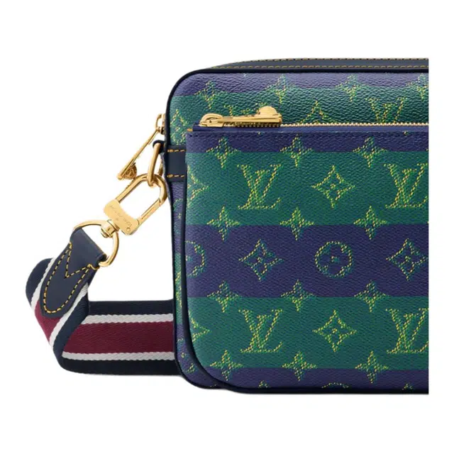 LOUIS VUITTON Trio Messenger Monogram Heritage