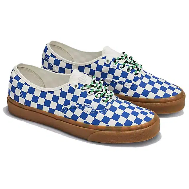 Vans Authentic Checkerboard Blue White