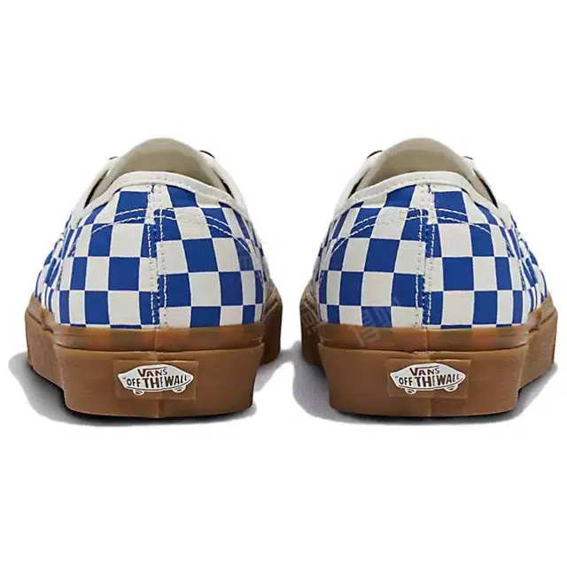 Vans Authentic Checkerboard Blue White