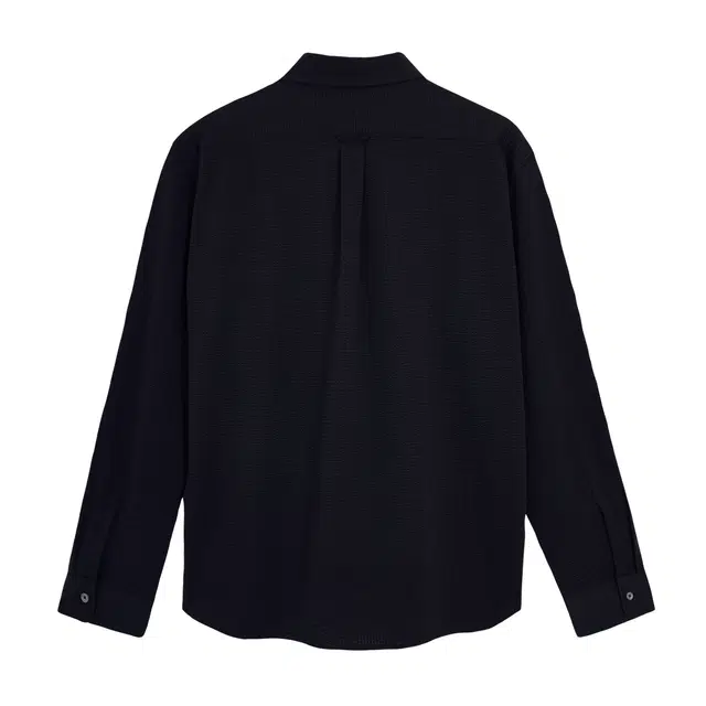 丹宁哲学 儒雅自在 舒适透气高档泡泡纱面料 春秋季长袖衬衫 男款