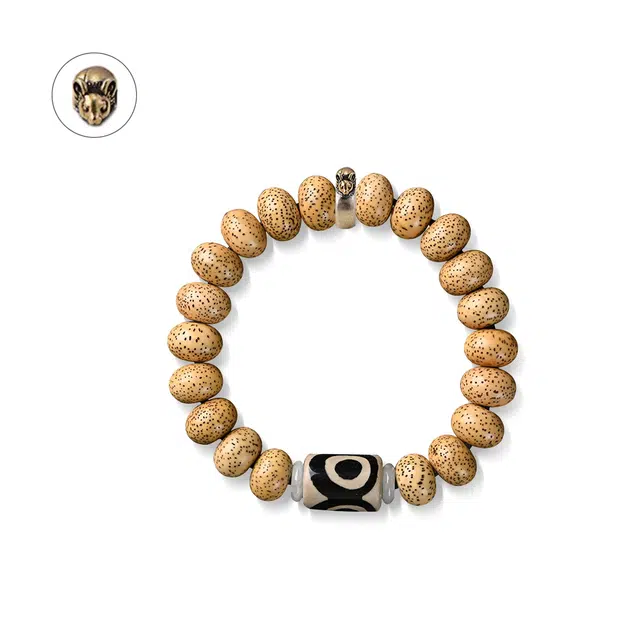 【金山银山全都有】 玉临门 多财多福 十二生肖守护本命佛 新中式文玩转运招财 轻奢高级感复古小众 #好运 星月菩提 手串 男女同款情侣款