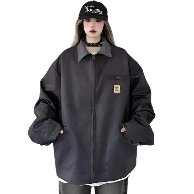 天才小熊 简约舒适百搭夹克 女款