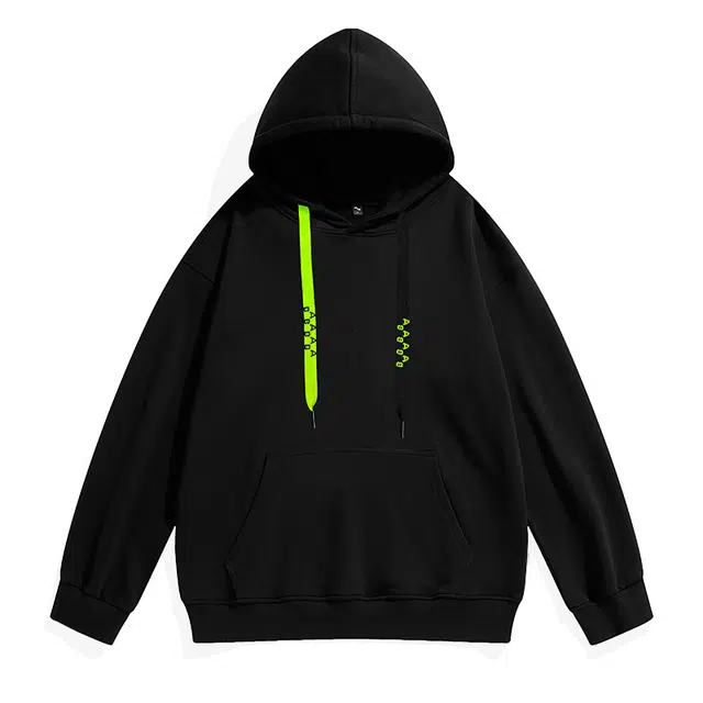 马员外 百搭休闲打底运动连帽套头宽松卫衣 男款