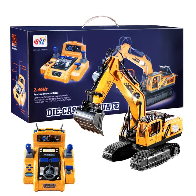 贝杰斯 合金挖掘机 遥控车