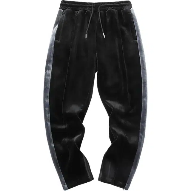 海尔斯 简约舒适百搭潮流运动保暖系带休闲裤 男款