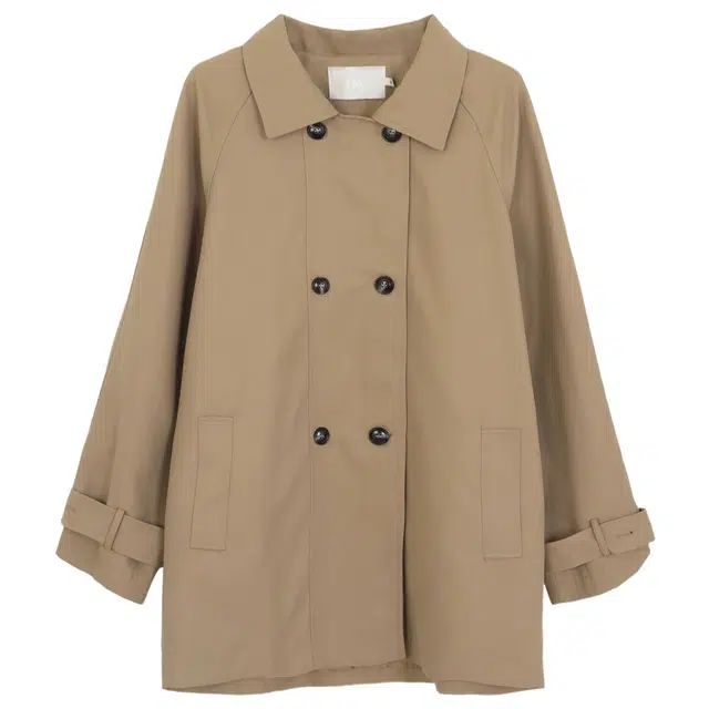 苏九儿 早秋巨好看短款韩版高级感风衣 女款