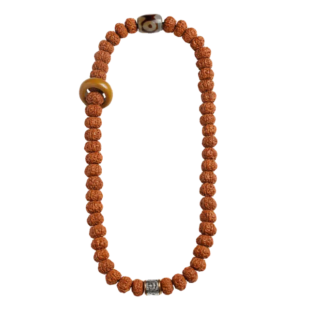 茂琼 诸事顺遂好运连连八方来财新中式古风文玩盘玩佛珠精品龙纹配饰经典 金刚菩提 手串 男款