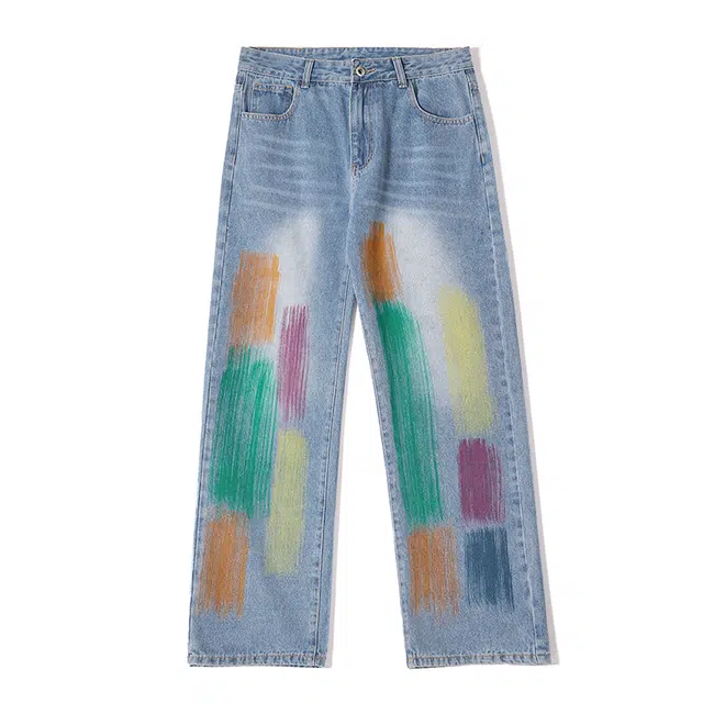 海尔斯 休闲个性潮流牛仔裤 男款