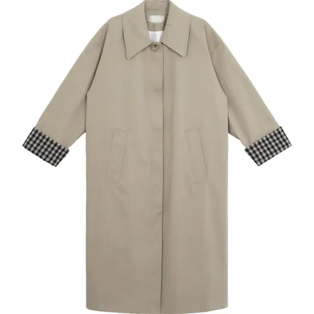 苏九儿 高级感巨好看长款英伦风复古风衣 女款