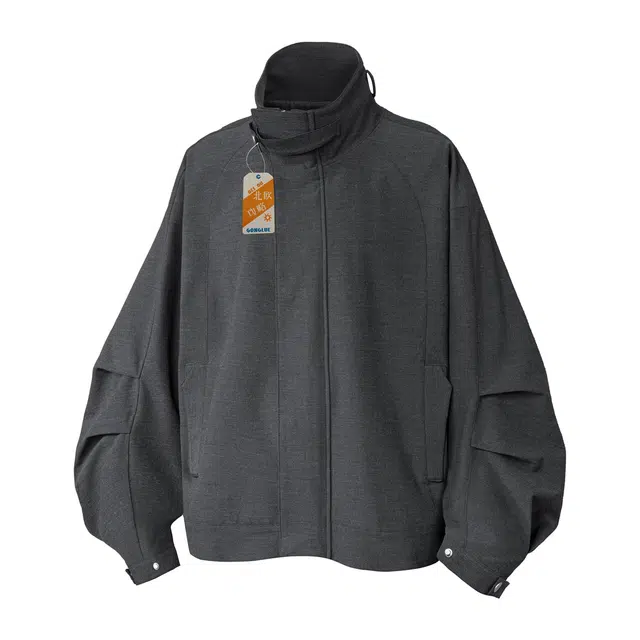 北欧攻略 美式休闲小众高街铆钉设计潮流复古夹克 男女同款