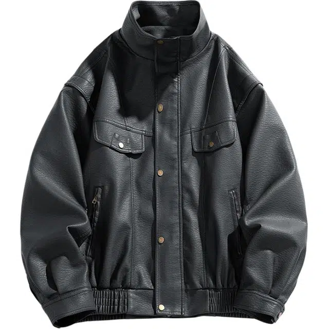 太子龍 帅气机车飞行员潮牌复古宽松夹克 男款