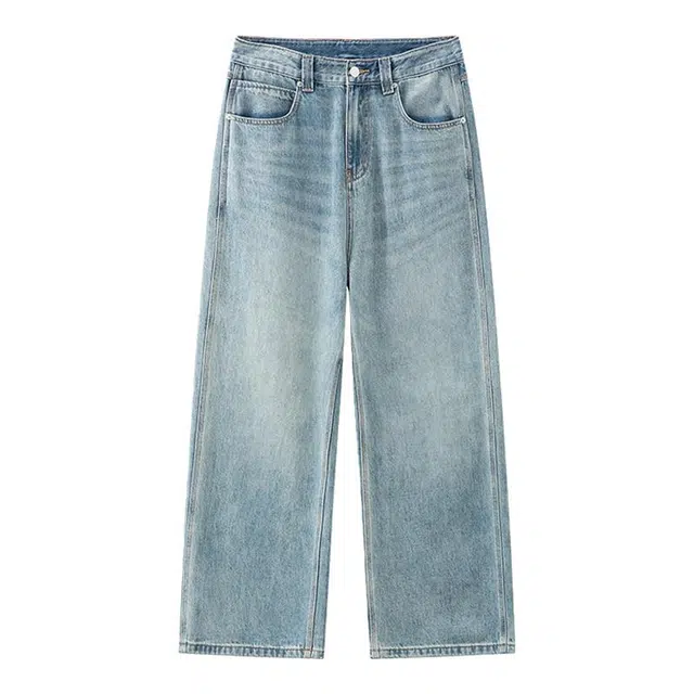 海尔斯 复古休闲时尚简约百搭牛仔裤 男款