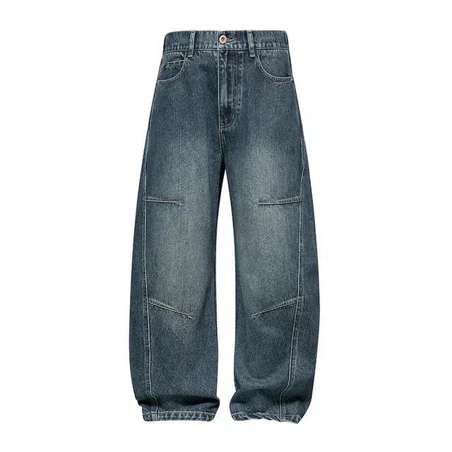海尔斯 时尚百搭怀旧牛仔裤 男款