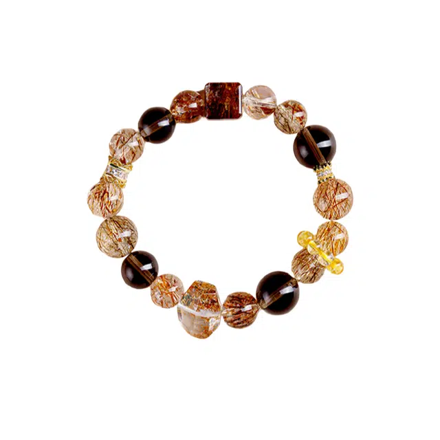 子婳 招财纳福八方来财成功上岸新中式国风国潮复古轻奢高级感转运#好运 超七 手串 男女同款情侣款