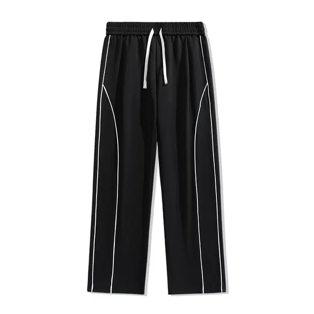 海尔斯 百搭条纹时尚简约宽松运动休闲裤 男款