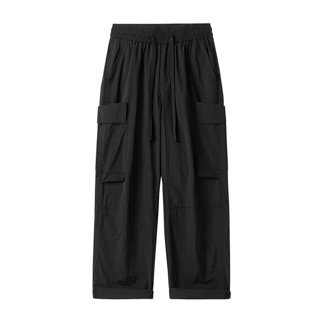 海尔斯 高街百搭美式时尚运动宽松休闲裤 男款