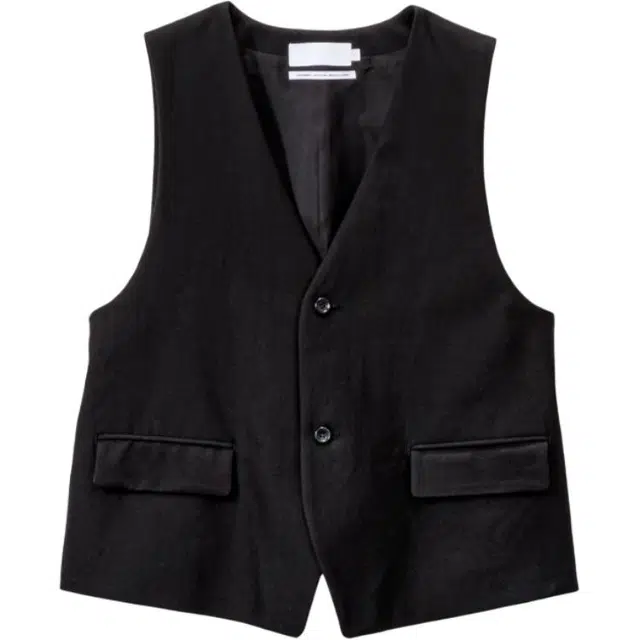 Graphpaper FW25 Cotton Cupro Back Satin Gilet