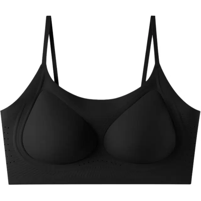 秀黛 吊带无痕女士胸罩美背聚拢运动文胸一体式背心内衣 女款