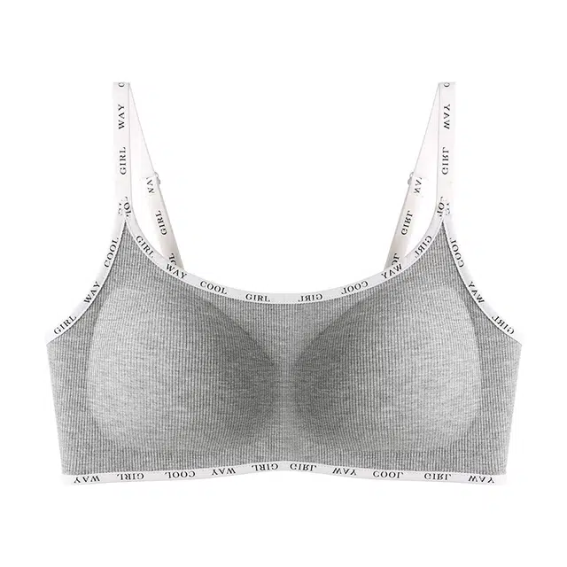 草本初色 秋冬季字母抹胸小胸聚拢可外露透气舒适柔软轻盈贴身无痕收副乳亲肤文胸 女款