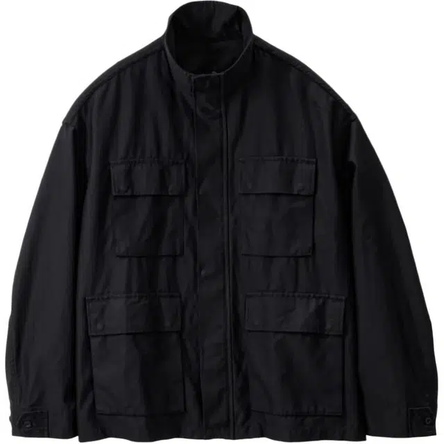 Graphpaper FW25 Cotton Cupro Back Satin Military Jacket