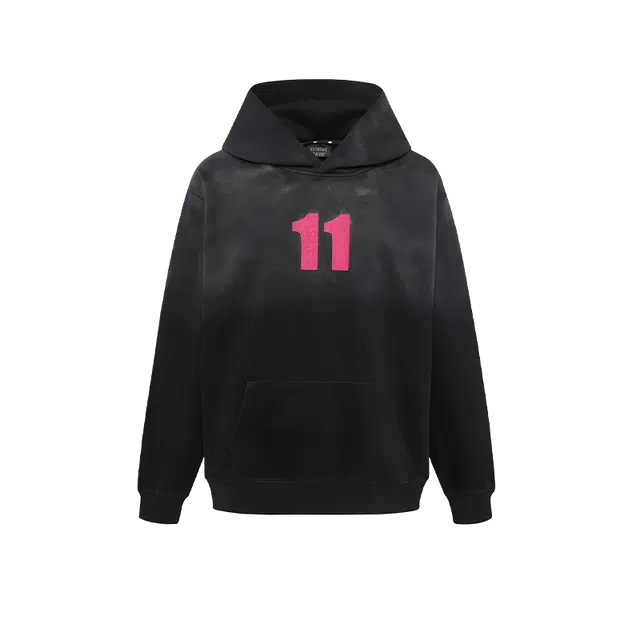 奇迹街区 美式复古连帽潮牌嘻哈宽松百搭情侣外套卫衣 男女同款