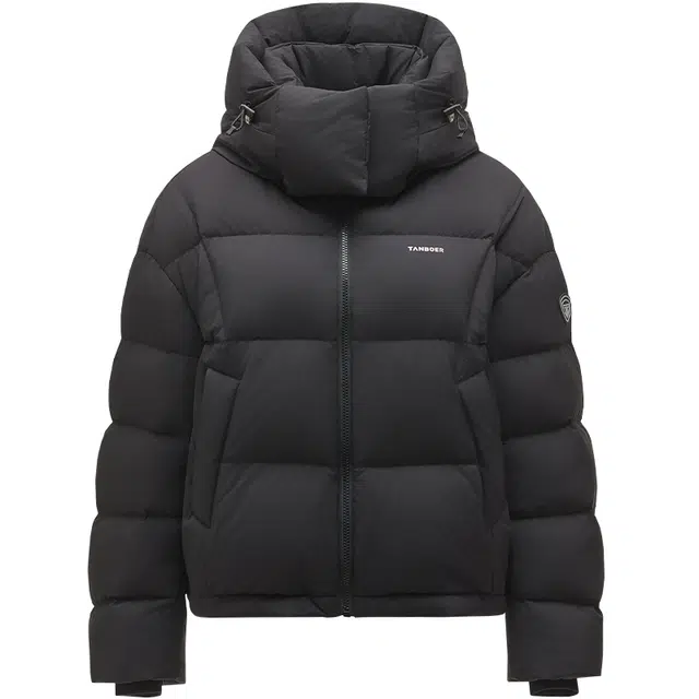 坦博尔 坦博尔冬季泡芙短款可脱卸帽面包服外套羽绒服 女款