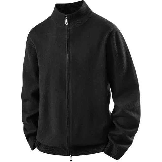 马员外 圆领内搭打底宽松舒适针织衫 男款